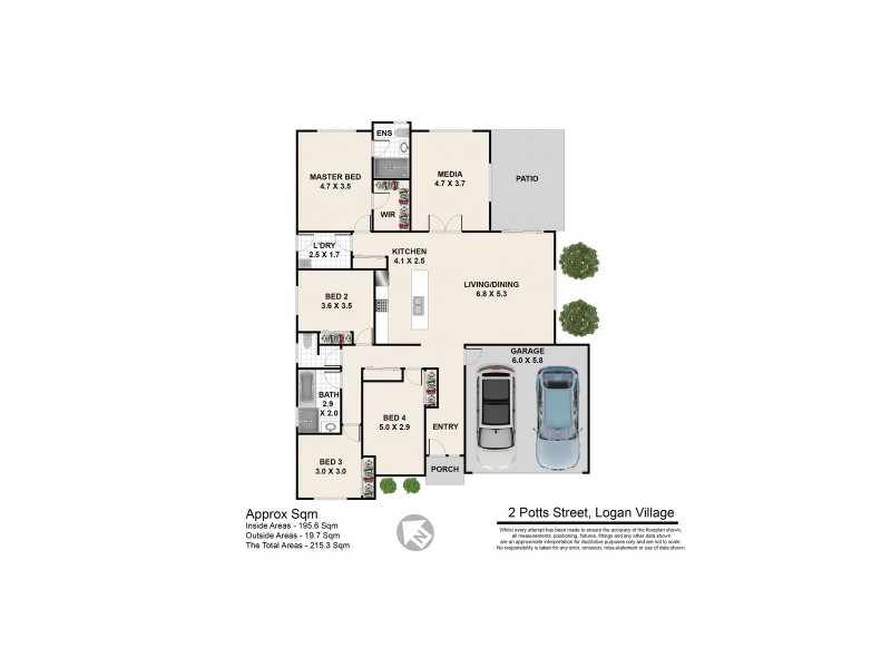 2 Potts Street, Logan Village QLD 4207 Floorplan
