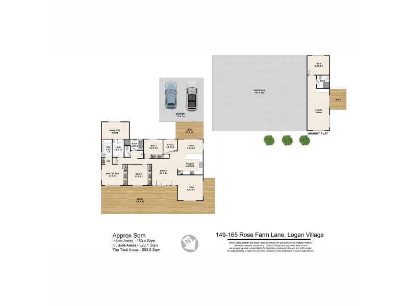149-165 Rose Farm Lane, Logan Village QLD 4207 Floorplan