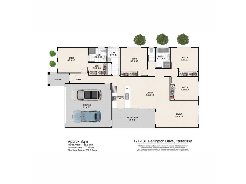 127-131 Darlington Drive, Yarrabilba QLD 4207 Floorplan
