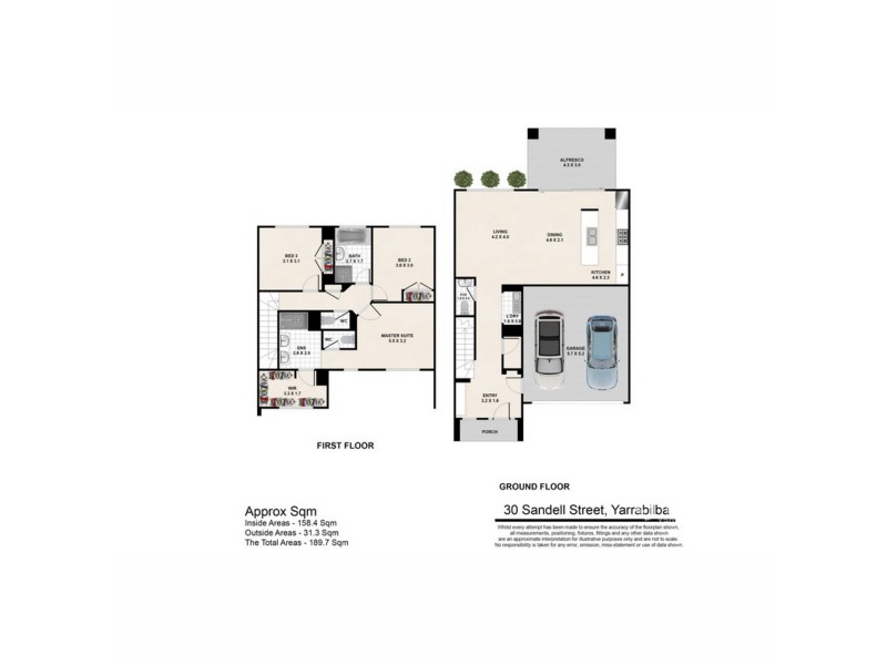 30 Sandell Street, Yarrabilba QLD 4207 Floorplan