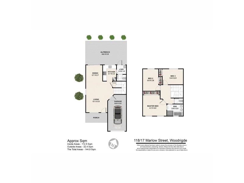 118/17 Marlow Street, Woodridge QLD 4114 Floorplan