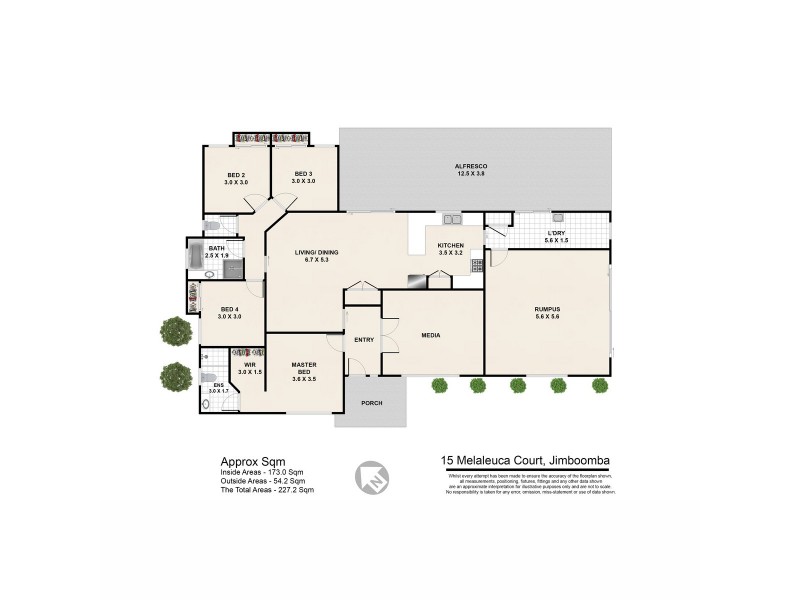 15 Melaleuca Court, Jimboomba QLD 4280 Floorplan