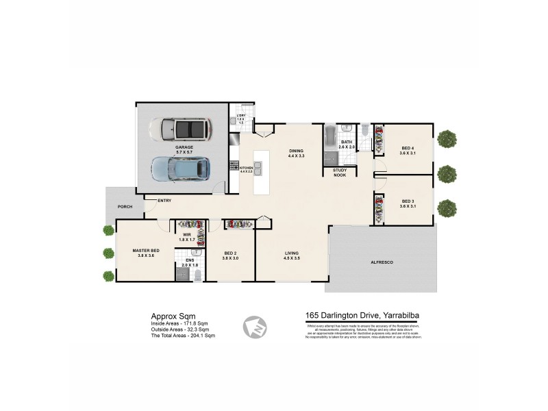 165 Darlington Drive, Yarrabilba QLD 4207 Floorplan