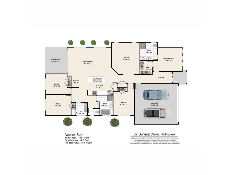 37 Burnett Drive, Holmview QLD 4207 Floorplan