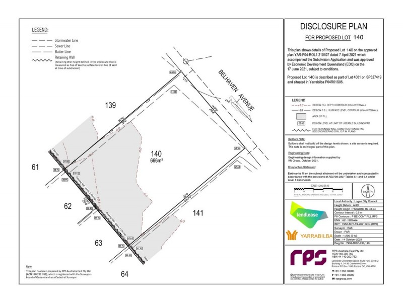 Lot 140/ Belhaven Avenue, Yarrabilba QLD 4207