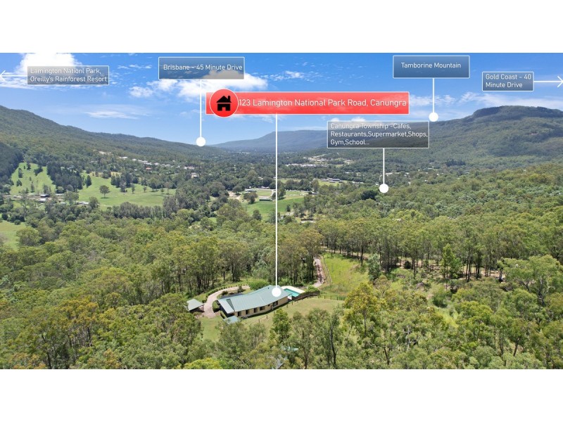 123 Lamington National Park Road, Canungra QLD 4275