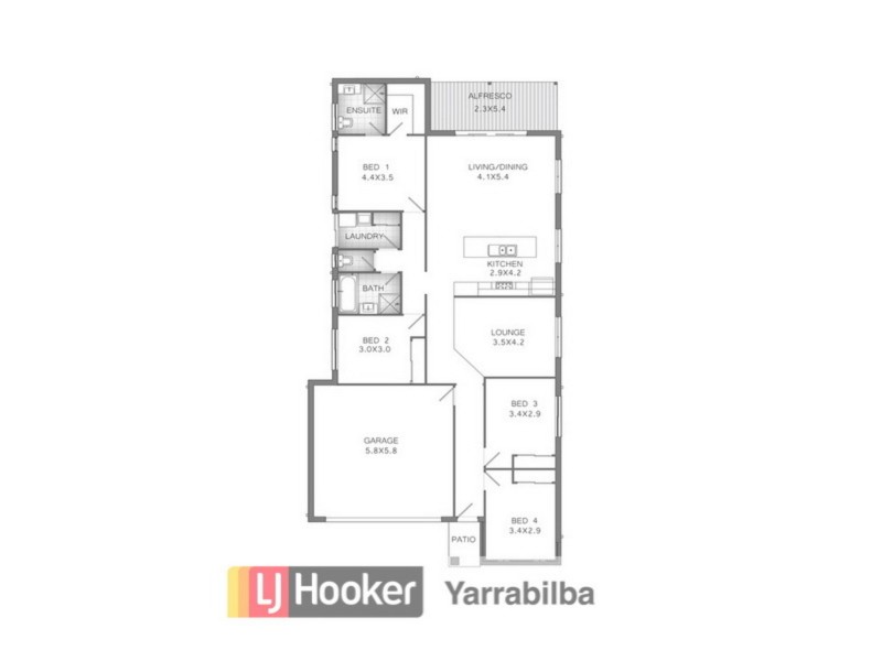 20 Skyblue Circuit, Yarrabilba QLD 4207 Floorplan