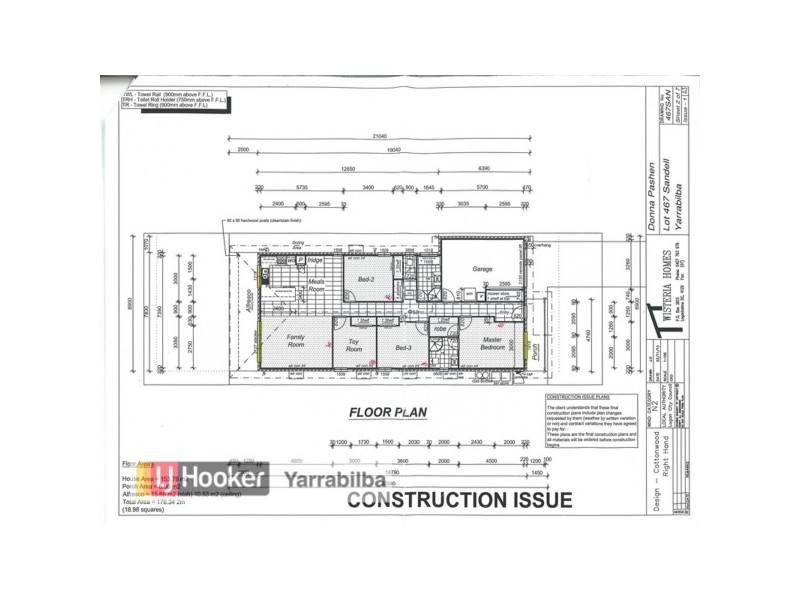 9 Sandell Street, Yarrabilba QLD 4207 Floorplan