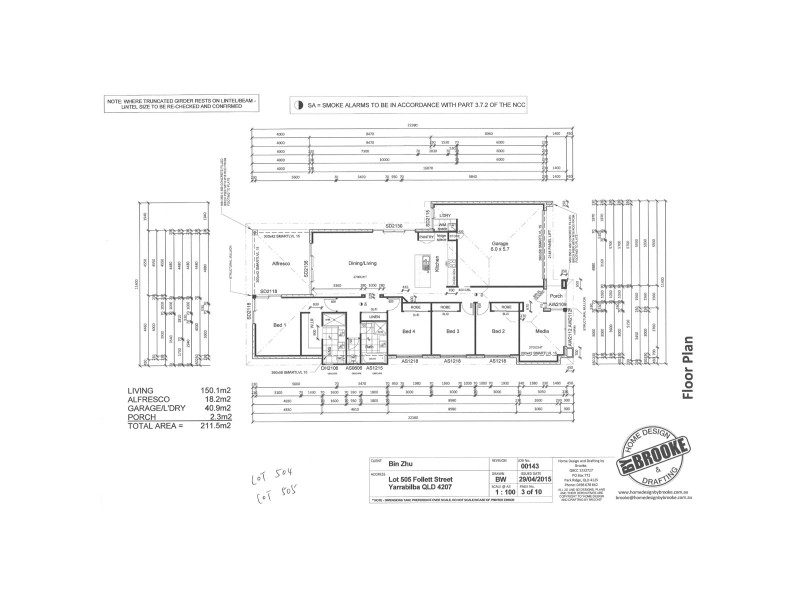 7 Follett Street, Yarrabilba QLD 4207 Floorplan