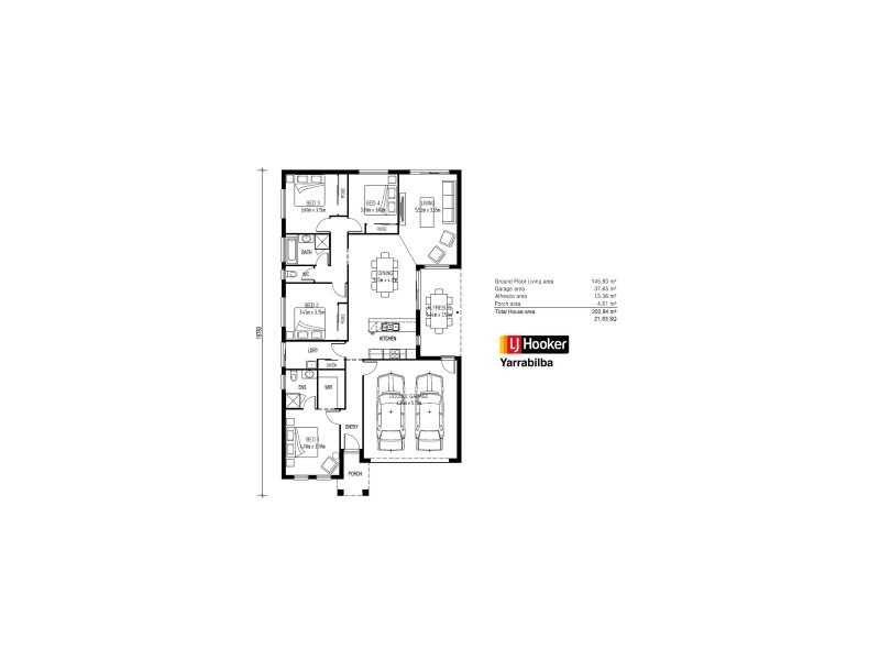131 Darlington Drive, Yarrabilba QLD 4207 Floorplan
