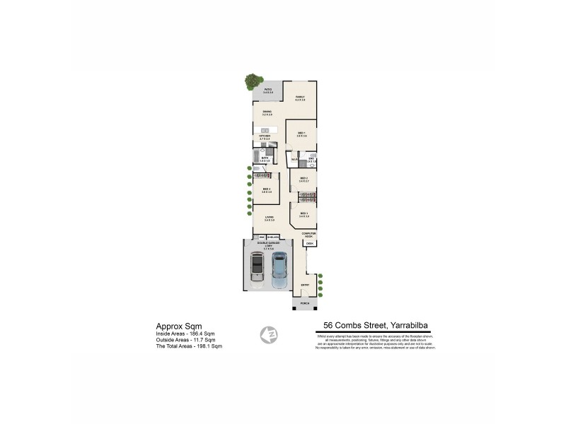56 Combs Street, Yarrabilba QLD 4207 Floorplan