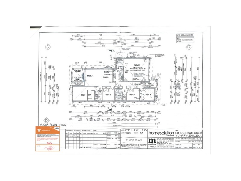 14 Bernard Circuit, Yarrabilba QLD 4207 Floorplan