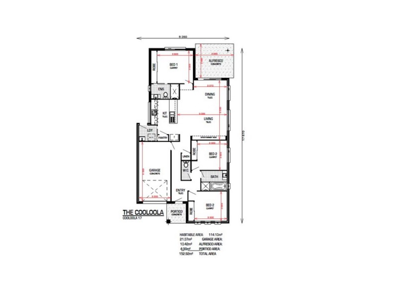 25 Lambent Street, Yarrabilba QLD 4207 Floorplan