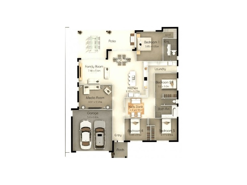 2 Cullagh Street, Caboolture QLD 4510 Floorplan