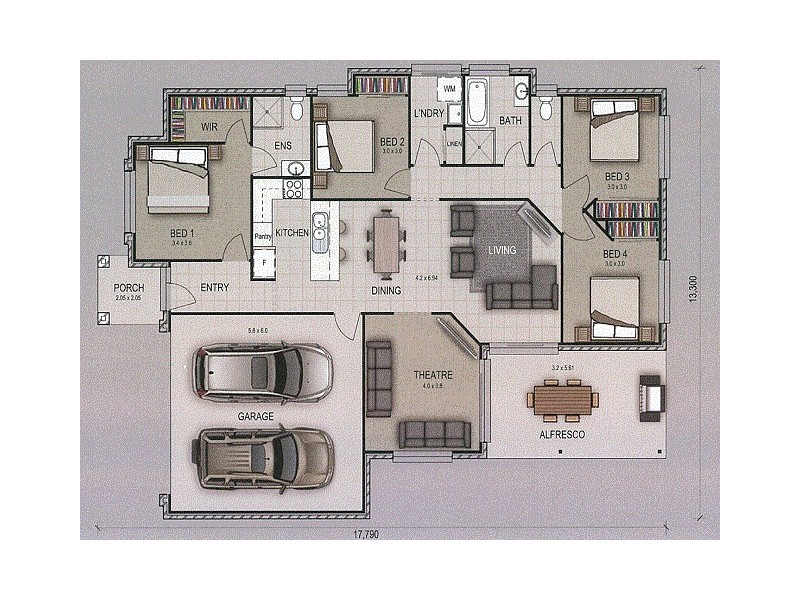 Caboolture QLD 4510 Floorplan