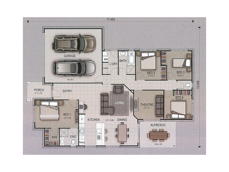 Caboolture QLD 4510 Floorplan