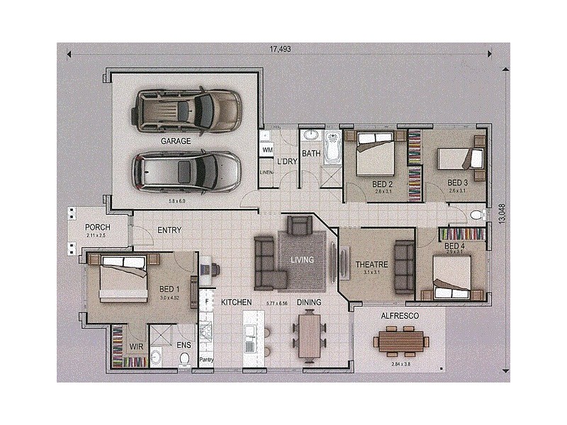 Caboolture QLD 4510 Floorplan