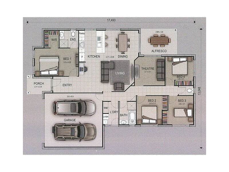 Caboolture QLD 4510 Floorplan