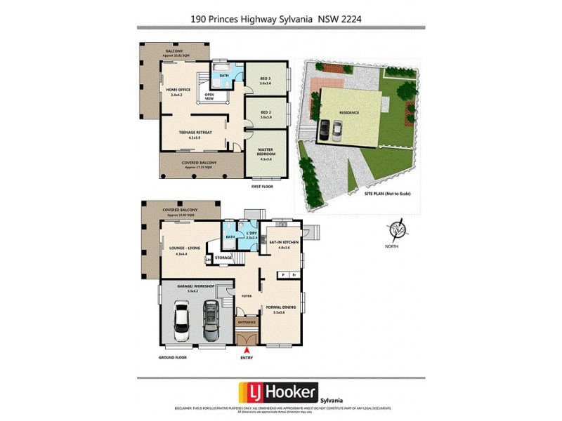 190 Princes Highway, Sylvania NSW 2224 Floorplan