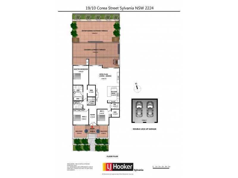 19/10 Corea Street, Sylvania NSW 2224 Floorplan