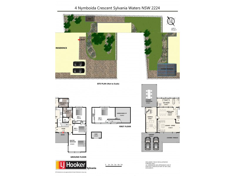 4 Nymboida Crescent, Sylvania Waters NSW 2224 Floorplan