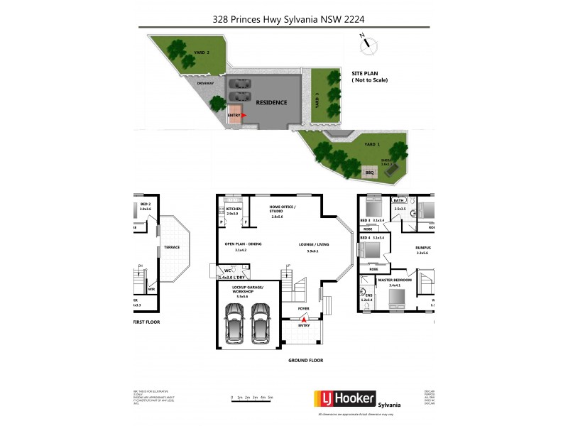 328 Princes Highway, Sylvania NSW 2224 Floorplan