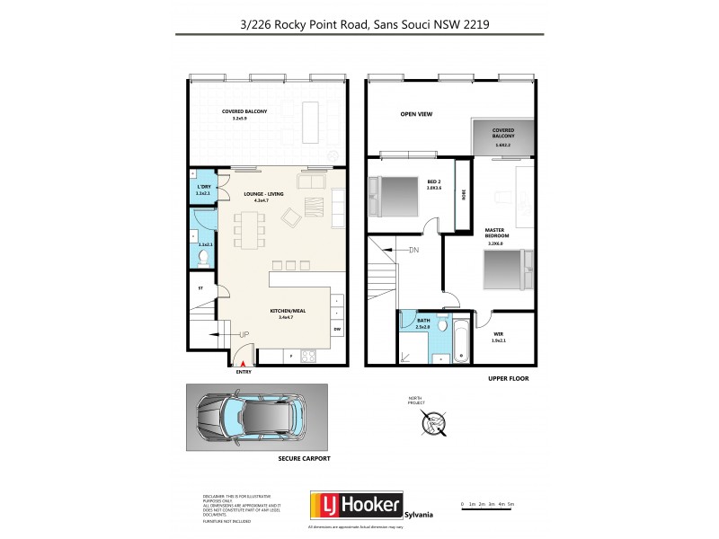 3/226 Rocky Point Road, Ramsgate NSW 2217 Floorplan