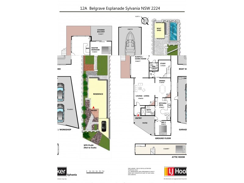 12A Belgrave Esplanade, Sylvania NSW 2224 Floorplan