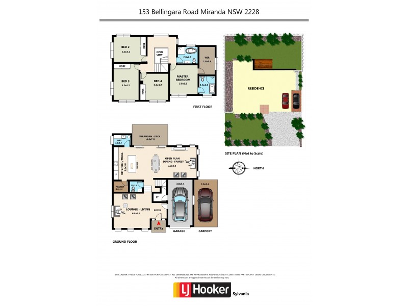 153 Bellingara Road, Miranda NSW 2228 Floorplan