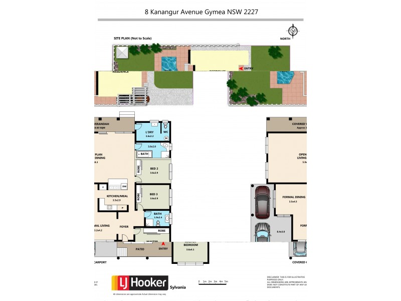 8 Kanangur Avenue, Gymea NSW 2227 Floorplan