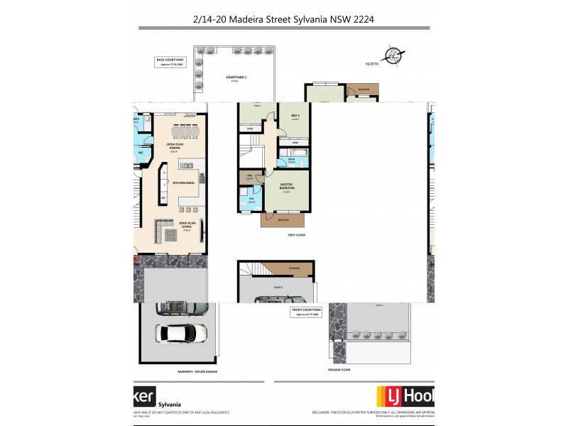 2/14-20 Madeira Street, Sylvania NSW 2224 Floorplan