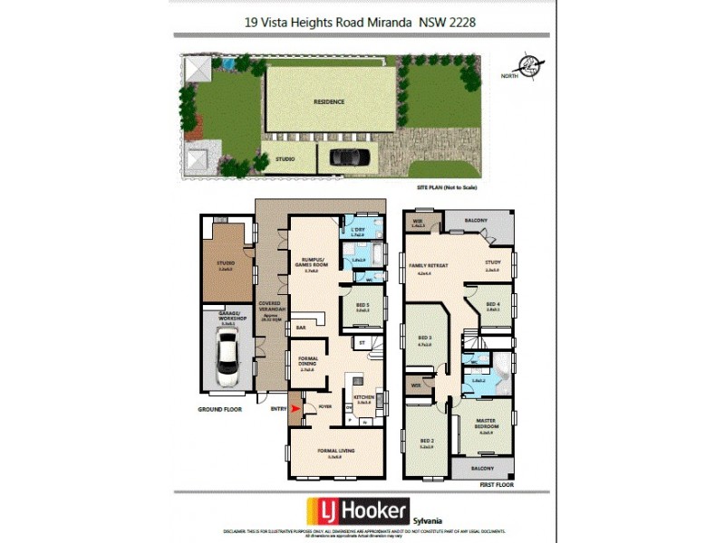 19 Vista Heights Road, Miranda NSW 2228 Floorplan