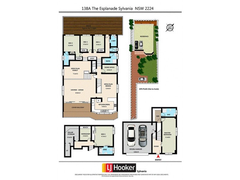 138C The Esplanade, Sylvania NSW 2224 Floorplan