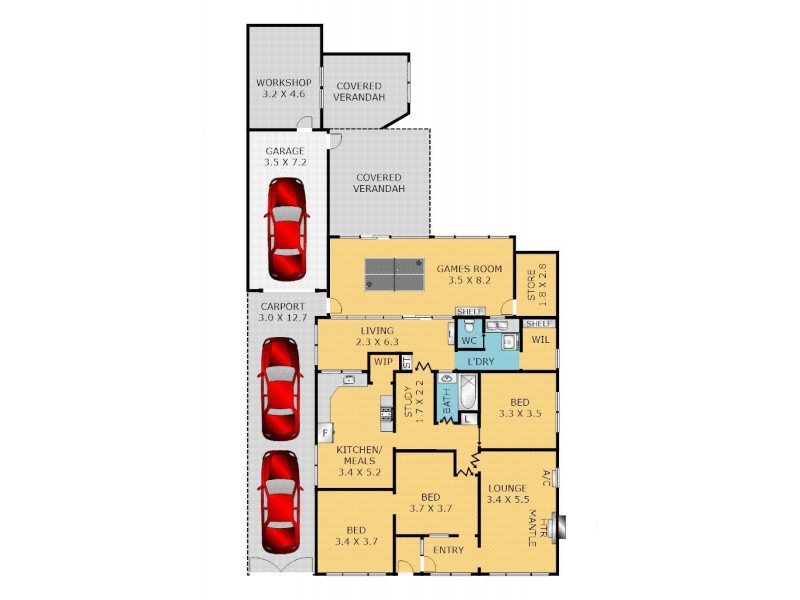 176 Bacchus Marsh Road, Corio VIC 3214 Floorplan