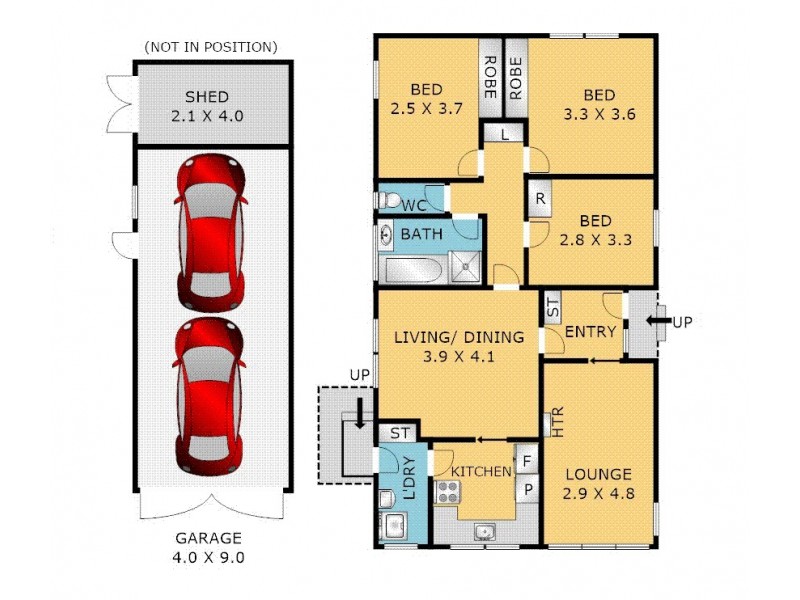 36 Macedon Avenue, Corio VIC 3214 Floorplan