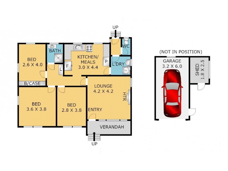 6 Vermont Avenue, Corio VIC 3214 Floorplan