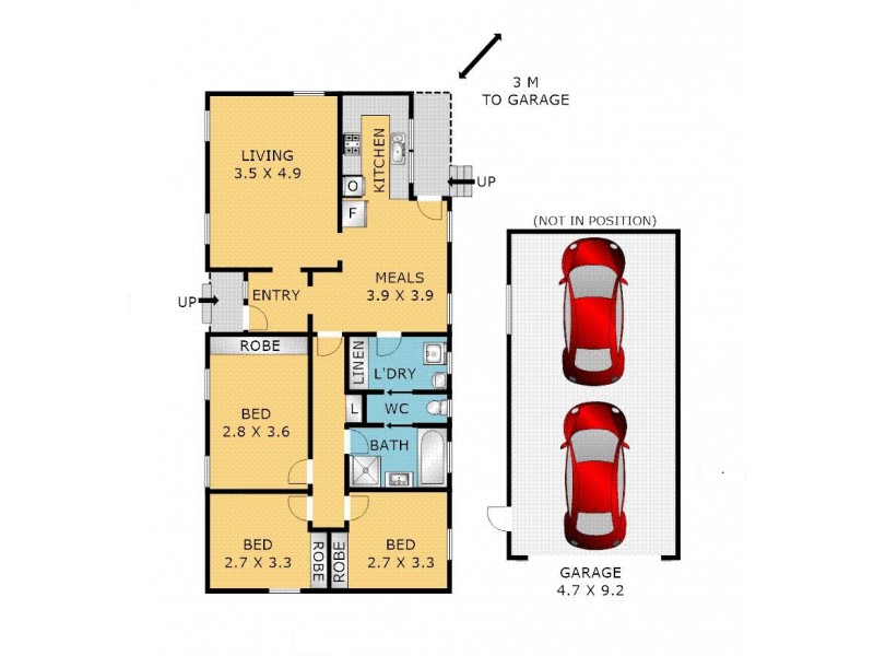 120 Princess Road, Corio VIC 3214 Floorplan
