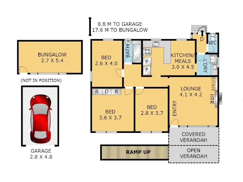 21 Quebec Avenue, Corio VIC 3214 Floorplan