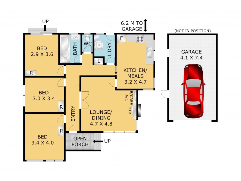 34 Colac Grove, Belmont VIC 3216 Floorplan