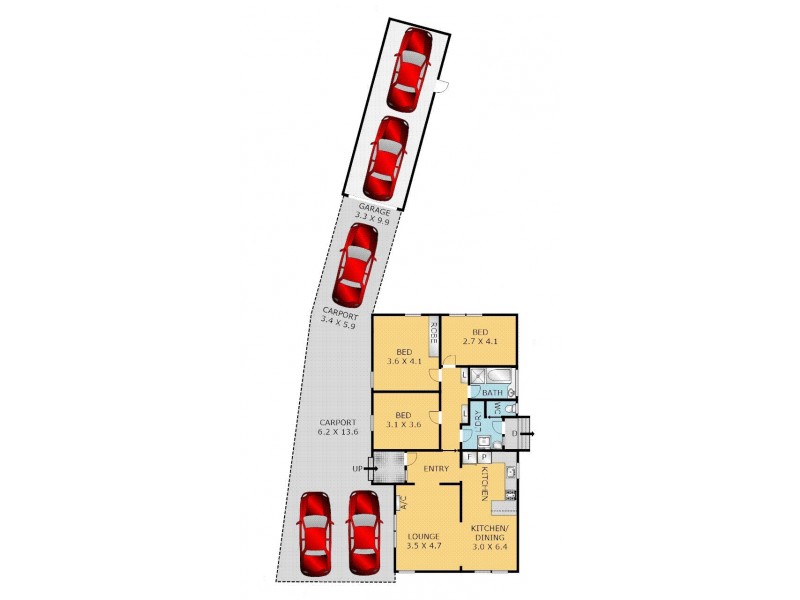 55 Howitt Avenue, Corio VIC 3214 Floorplan
