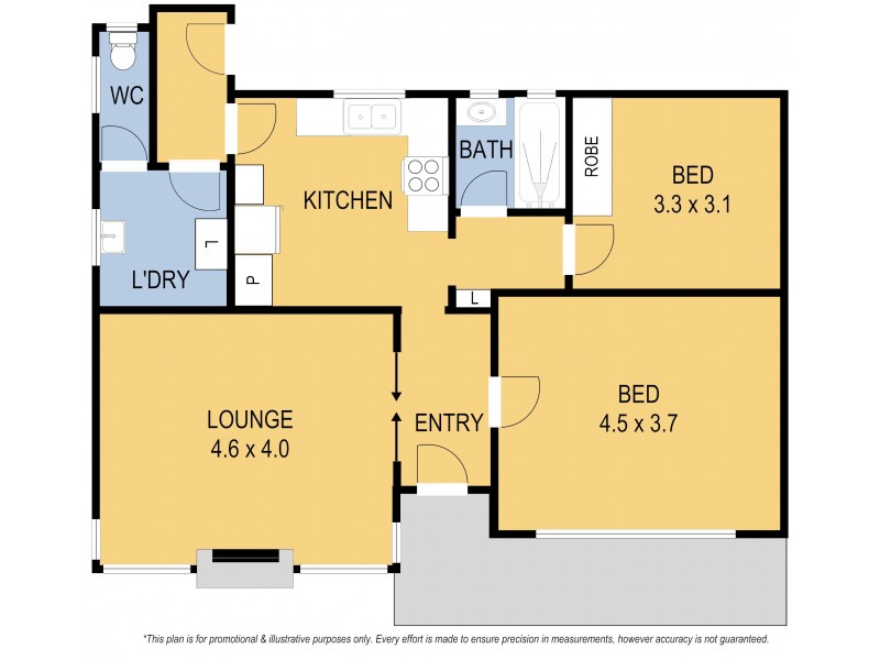 10 Wirksworth Street, Herne Hill VIC 3218 Floorplan