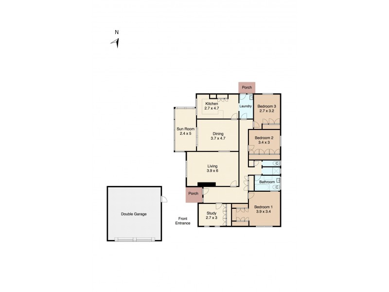 9 Ruthven Street, Newtown VIC 3220 Floorplan
