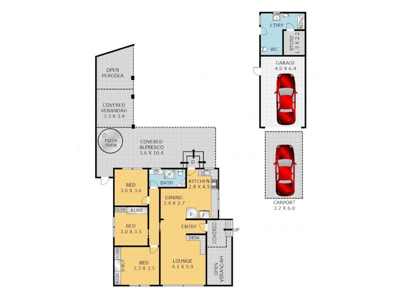 34 Hitchcock Street, Breakwater VIC 3219 Floorplan