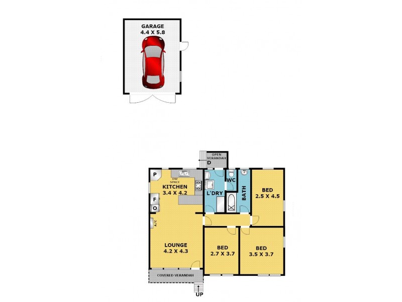 18 Buffalo Avenue, Corio VIC 3214 Floorplan