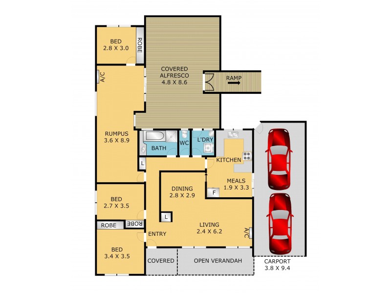 164 Cox Road, Corio VIC 3214 Floorplan