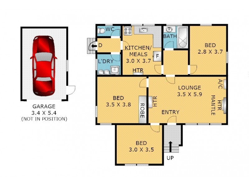 33 Canadian Parade, Corio VIC 3214 Floorplan