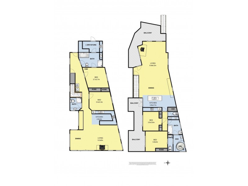 9 a Diana Street, Apollo Bay VIC 3233 Floorplan