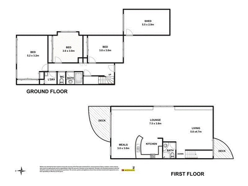 2/5 Scenic Drive, Apollo Bay VIC 3233 Floorplan