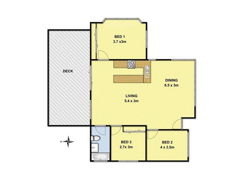 83 Grant Street, Forrest VIC 3236 Floorplan