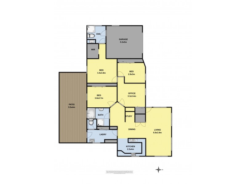 1 Murray Square, Apollo Bay VIC 3233 Floorplan